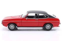 Ford Capri II Ghia 3.0 Baujahr 1974-1977 spanisch rot / schwarz 1:18 TOURING