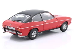 Ford Capri II Ghia 3.0 Baujahr 1974-1977 spanisch rot / schwarz 1:18 TOURING