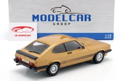 Ford Capri MK III Baujahr 1978 gold metallic 1:18 ModelCar Group