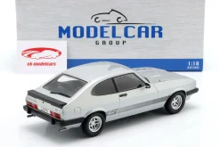Ford Capri MK III Baujahr 1978 silber metallic 1:18 ModelCar Group