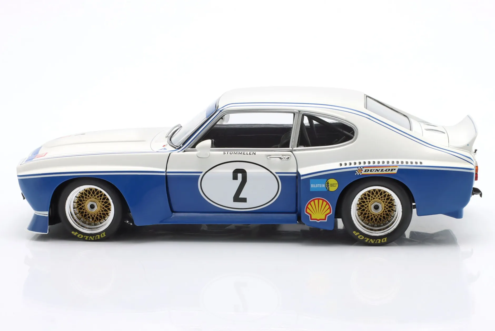 Ford Capri RS 3100 #2 Sieger DRM Nürburgring 1974 Rolf Stommelen 1:18 WERK83