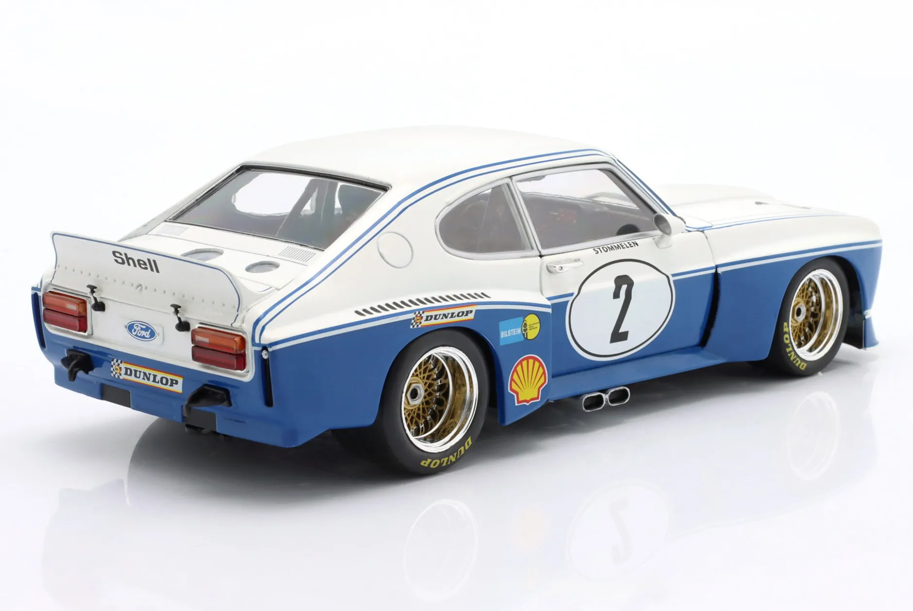 Ford Capri RS 3100 #2 Sieger DRM Nürburgring 1974 Rolf Stommelen 1:18 WERK83