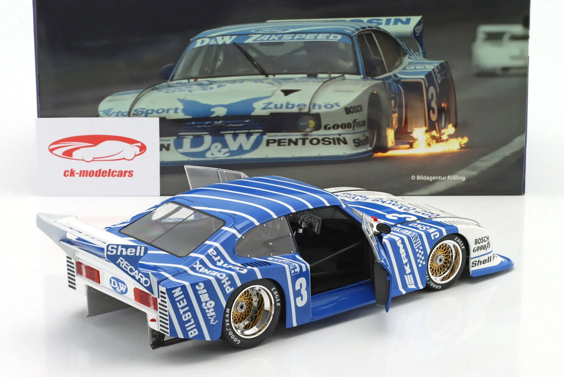 Ford Capri Turbo Gr. 5 #3 DRM 1982 Klaus Niedzwiedz 1:18 WERK83
