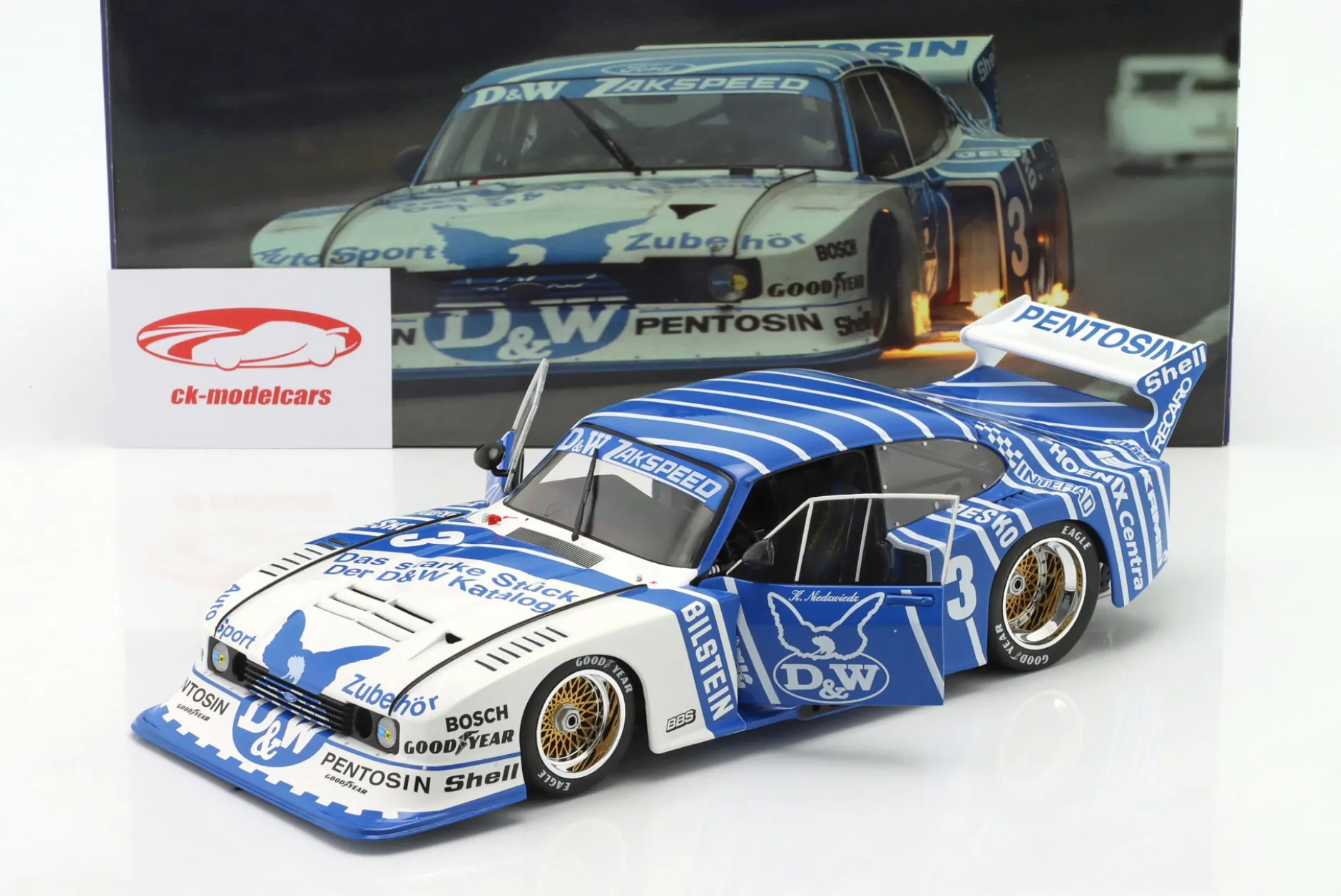 Ford Capri Turbo Gr. 5 #3 DRM 1982 Klaus Niedzwiedz 1:18 WERK83