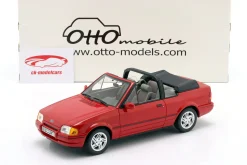 Ford Escort Mk4 XR3i Cabriolet Baujahr 1986 Flamenco rot 1:18 OttOmobile