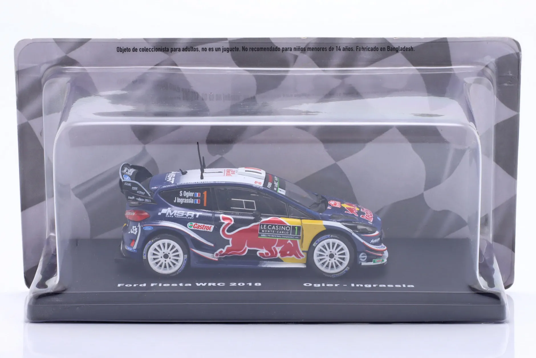 Ford Fiesta WRC #1 Sieger Rallye Monte Carlo 2018 Ogier, Ingrassia 1:43 Altaya