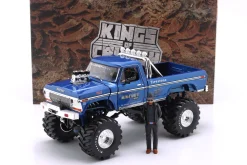 Ford F-250 Monster Truck 48-inch Tires Bigfoot #1 1974 mit 2 Figuren 1:18 Greenlight
