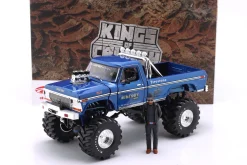 Ford F-250 Monster Truck 48-inch Tires Bigfoot #1 1974 mit 2 Figuren 1:18 Greenlight