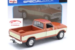 Ford F150 Pick-Up Baujahr 1979 braun metallic / creme weiß 1:18 Maisto