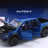Ford F-150 Raptor Supercrew Pick-Up Baujahr 2019 blau metallic 1:18 AUTOart