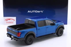 Ford F-150 Raptor Supercrew Pick-Up Baujahr 2019 blau metallic 1:18 AUTOart