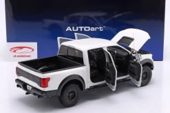 Ford F-150 Raptor Supercrew Pick-Up Baujahr 2019 Oxford weiß 1:18 AUTOart