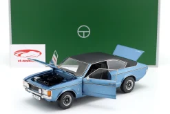 Ford Granada L Coupe Serie 2 Baujahr 1975 blau metallic 1:18 TOURING
