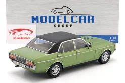 Ford Granada MK1 Baujahr 1972 grün metallic / schwarz 1:18 ModelCar Group