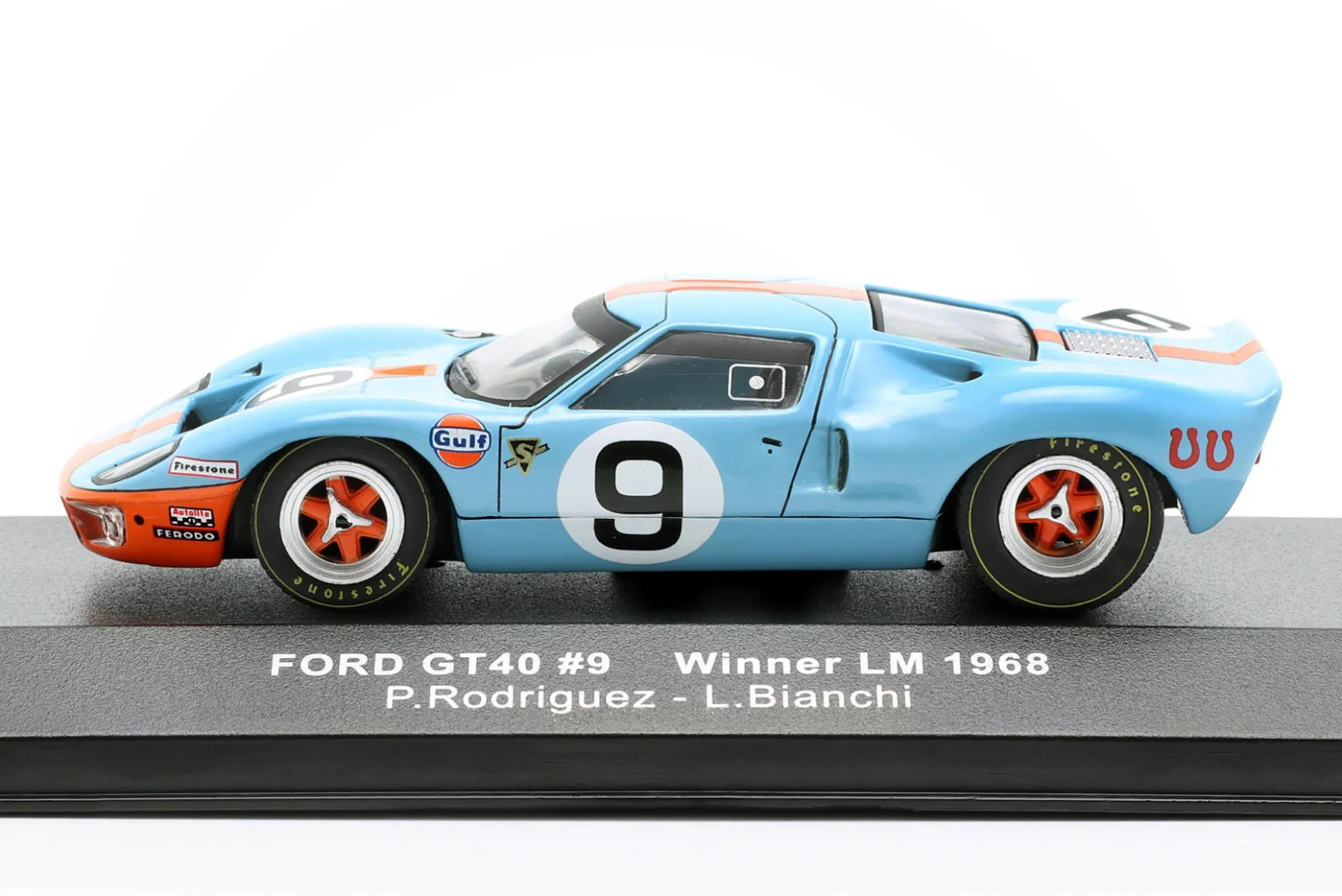 Ford GT40 Gulf #9 Winner 24h LeMans 1968 Rodriguez, Bianchi 1:43 Ixo
