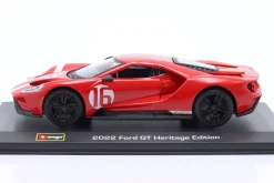 Ford GT Heritage Edition 2022 #16 rot 1:32 Bburago