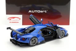 Ford GT LeMans Plain Body Version blau 1:18 AUTOart