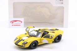 Ford GT40 MK1 Baujahr 1968 gelb / schwarz 1:18 Solido