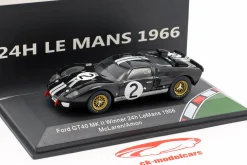 Ford GT40 MK II #2 Winner 24h LeMans 1966 McLaren, Amon 1:43 CMR