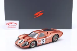 Ford GT40 MK IV #3 24h LeMans 1967 Andretti, Bianchi 1:18 Spark