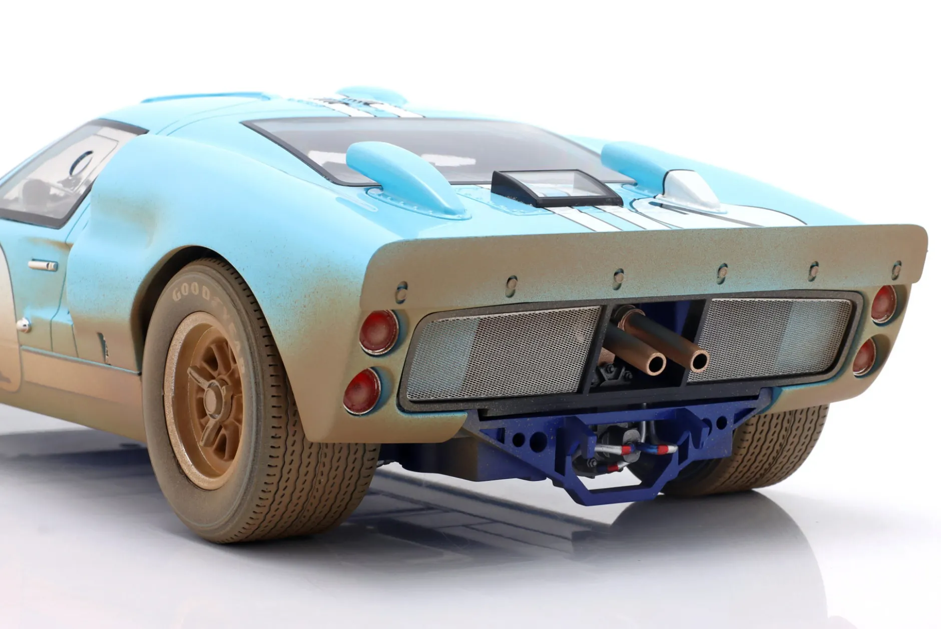 Ford GT40 #1 2nd 24h LeMans 1966 Miles, Hulme Dirty Version 1:12 CMR