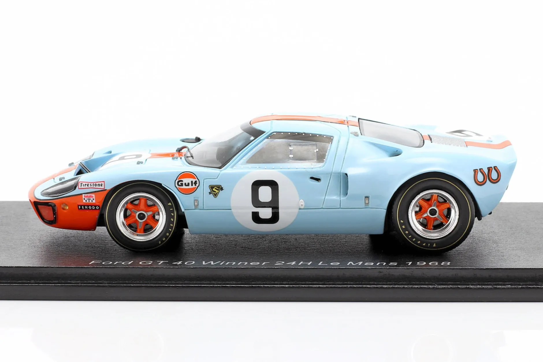 Ford GT40 #9 Sieger 24h LeMans 1968 Rodriguez, Bianchi 1:43 Spark