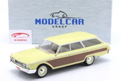 Ford LTD Country Squire Baujahr 1960 hellgelb / Holzoptik 1:18 ModelCar Group