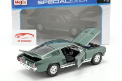 Ford Mustang GTA Fastback Baujahr 1967 grün 1:18 Maisto
