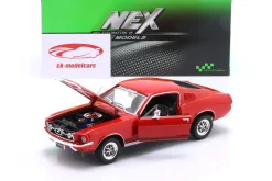 Ford Mustang GT Baujahr 1967 rot 1:24 Welly