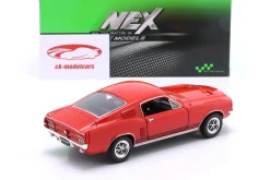Ford Mustang GT Baujahr 1967 rot 1:24 Welly