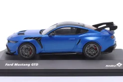 Ford Mustang GTD Baujahr 2025 blau metallic 1:43 Solido