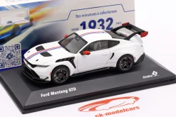 Ford Mustang GTD Baujahr 2025 weiß / Dekor 1:43 Solido