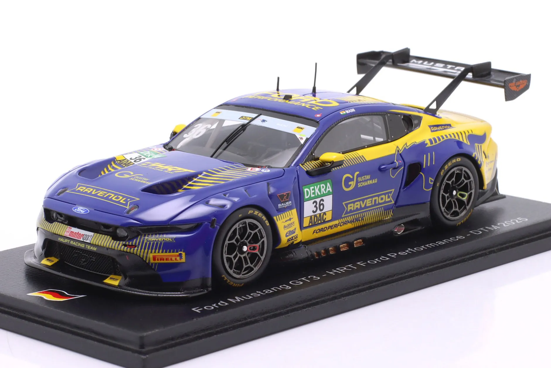 Ford Mustang GT3 #36 DTM 2025 Arjun Maini 1:43 Spark