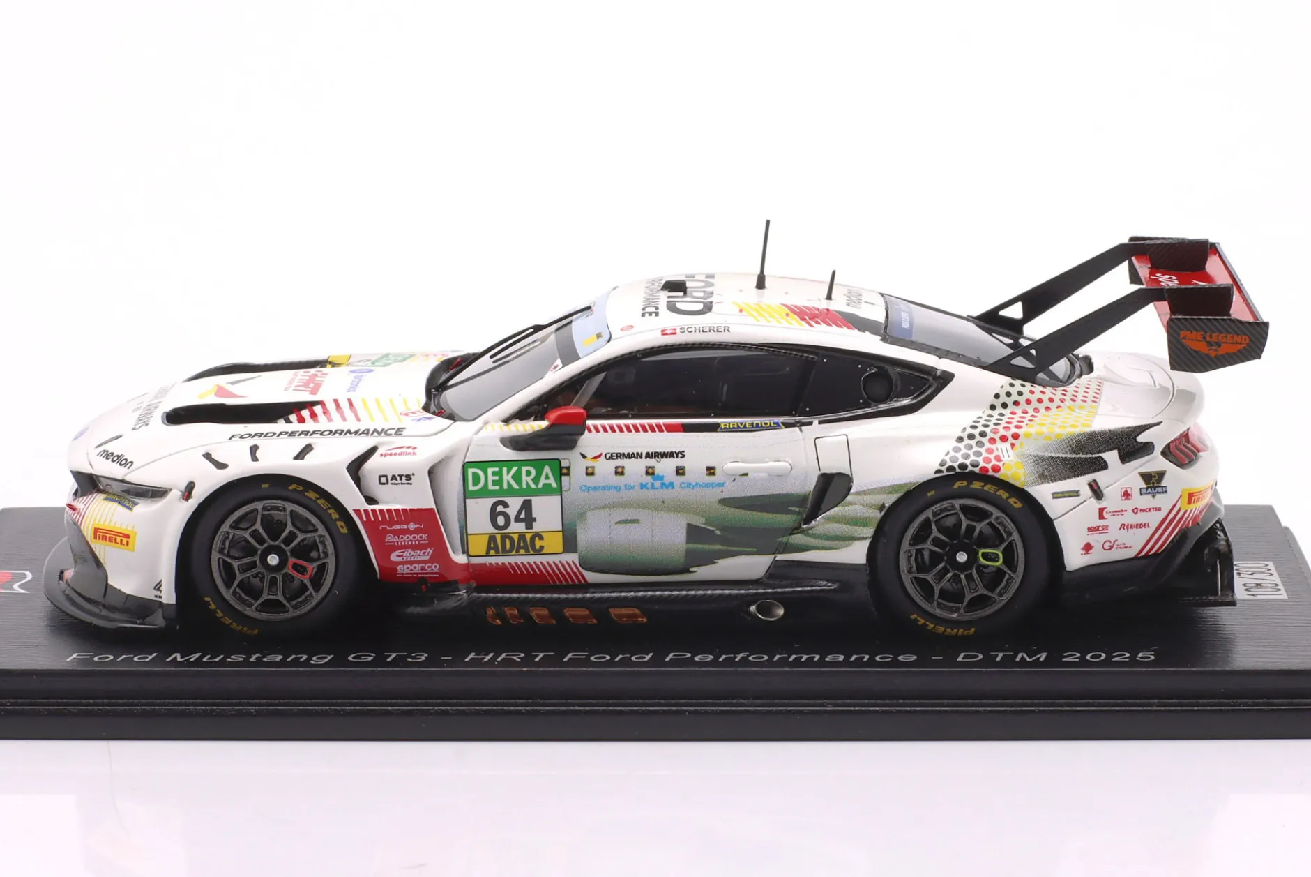Ford Mustang GT3 #64 DTM 2025 Fabio Scherer 1:43 Spark