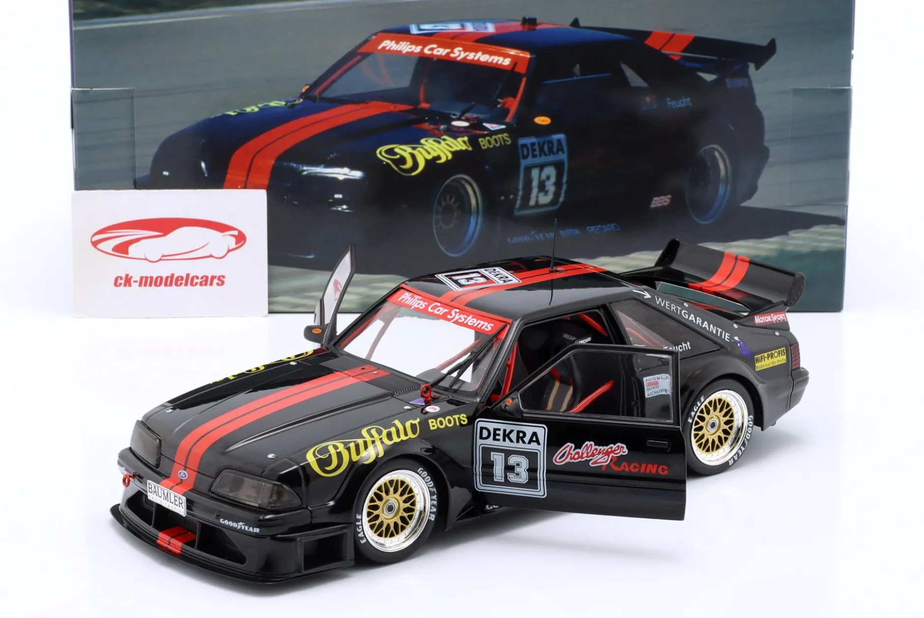 Ford Mustang 5.0 GT #13 DTM 1993 Jürgen Feucht 1:18 WERK83