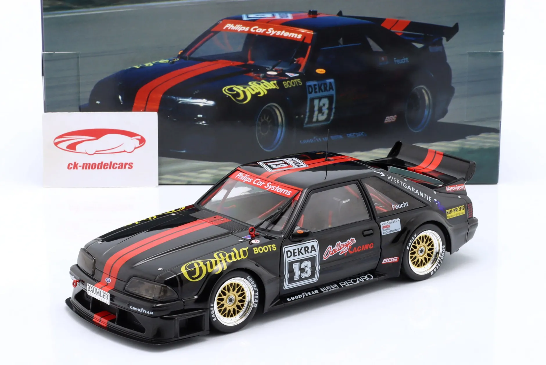 Ford Mustang 5.0 GT #13 DTM 1993 Jürgen Feucht 1:18 WERK83