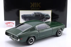 Ford Mustang GT Fastback Movie Edition Bullitt 1968 matt dunkelgrün 1:12 KK-Scale
