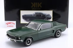 Ford Mustang GT Fastback Movie Edition Bullitt 1968 matt dunkelgrün 1:12 KK-Scale