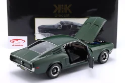 Ford Mustang GT Fastback Movie Edition Bullitt 1968 matt dunkelgrün 1:12 KK-Scale