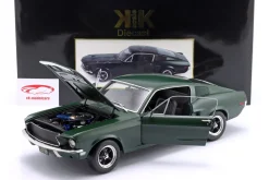 Ford Mustang GT Fastback Movie Edition Bullitt 1968 matt dunkelgrün 1:12 KK-Scale