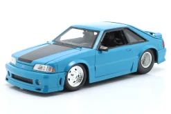 Ford Mustang GT 1989 Fast X (Fast & Furious 10) blau 1:24 Jada Toys