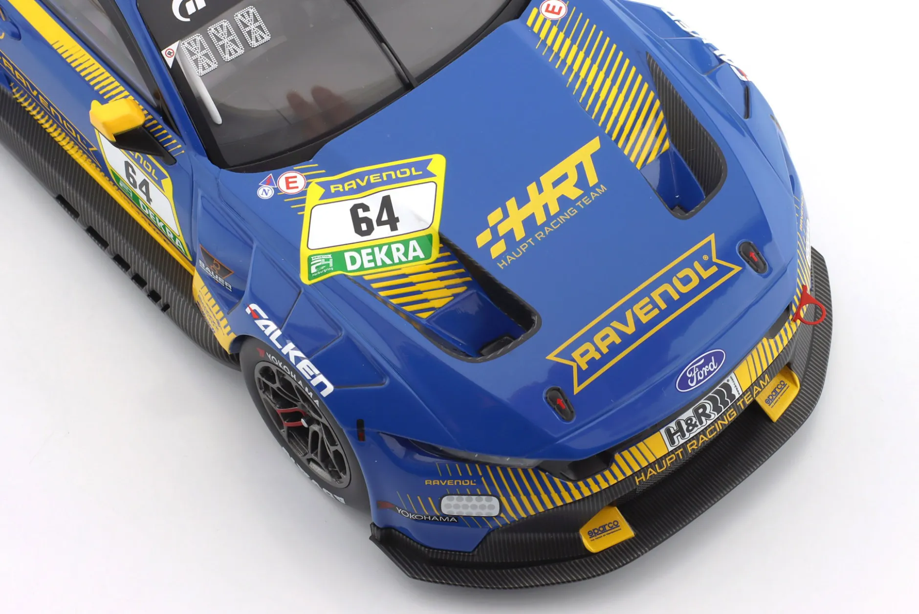 Ford Mustang GT3 #64 24h Nürburgring 2025 HRT Ford Performance 1:18 Ixo
