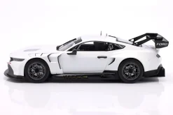 Ford Mustang GT3 Racing Spec Plain Body Version 2024 weiß 1:18 Ixo