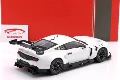 Ford Mustang GT3 Racing Spec Plain Body Version 2024 weiß 1:18 Ixo