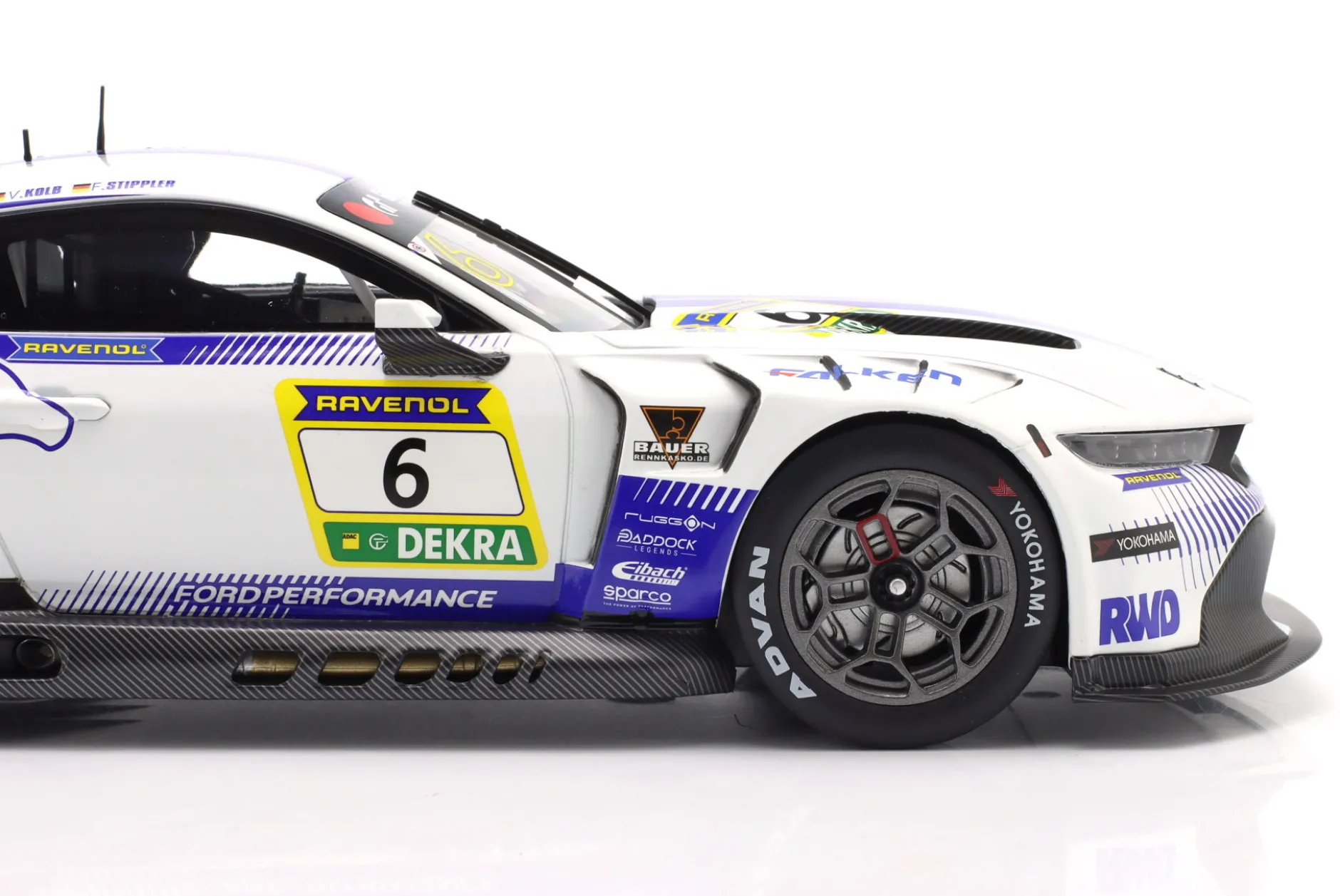 Ford Mustang GT3 #6 Sieger NLS 8 Nürburgring 2025 Stippler, Kolb 1:18 Ixo