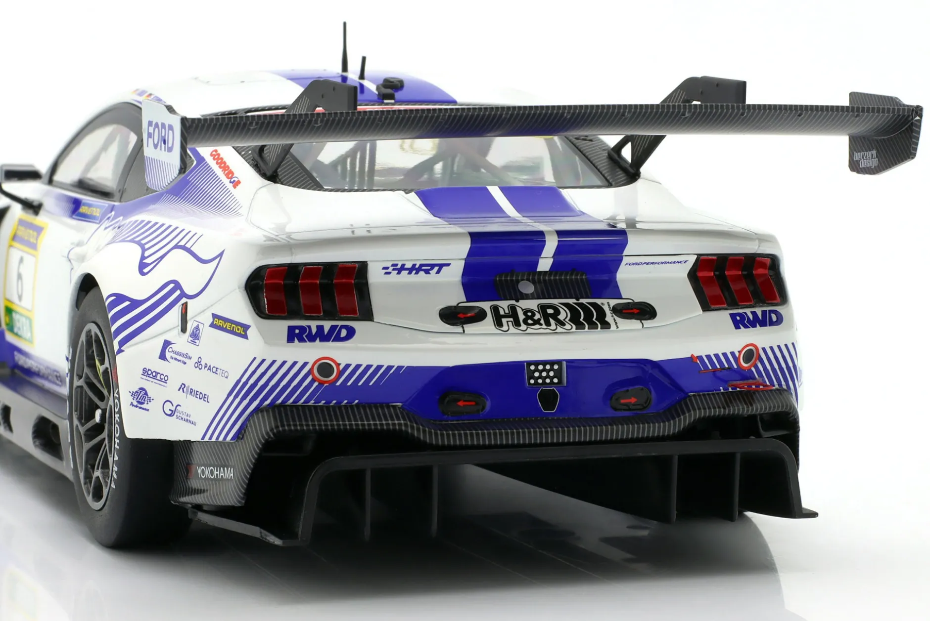 Ford Mustang GT3 #6 Sieger NLS 8 Nürburgring 2025 Stippler, Kolb 1:18 Ixo