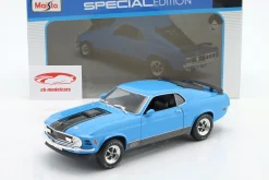 Ford Mustang Mach 1 Baujahr 1970 blau 1:18 Maisto