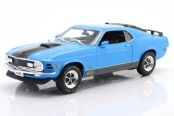 Ford Mustang Mach 1 Baujahr 1970 blau 1:18 Maisto