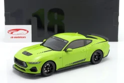 Ford Mustang RTR Spec-3 Coupe Baujahr 2025 grün 1:18 GT-Spirit