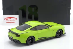 Ford Mustang RTR Spec-3 Coupe Baujahr 2025 grün 1:18 GT-Spirit